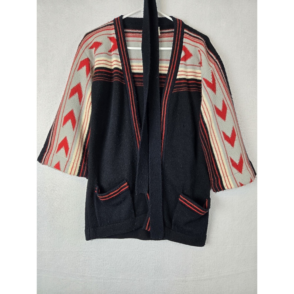 Donagain Corp Womens Sweater Tunic Size S 100% Virgin Acrylic Multicolor